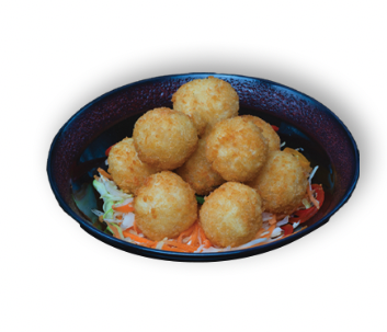 Boulettes Poulet fromage pané